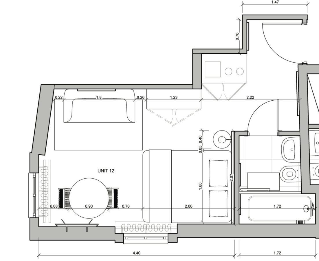 Cozy Studio Apartment Unit 12 In Center Of Zürich Eksteriør bilde